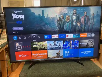 TOSHIBA 55"FIRE SMART TV, View more