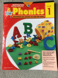 BRAND NEW - ADVANTAGE PHONICS  GRADE 1 WORKBOOK