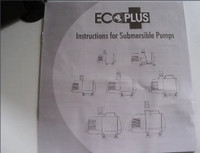 EcoPlus 1267 Submersible Pump