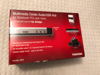 TOSHIBA multimedia centre audio USB hub