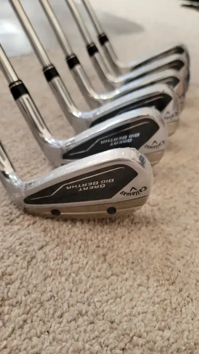 Callaway Great Big Bertha TI Irons 2023 6-PW,AW New Regular RH, View more