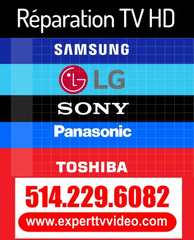 Votre spécialiste de réparation TV pour Varennes, View more