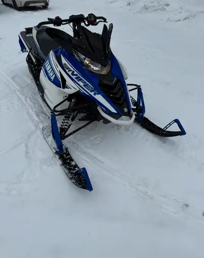Fully serviced, ready for the season. Hop on and ride 2017 Yamaha viper sled has 7132km on it well m...