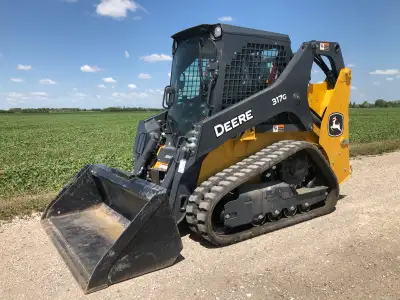 JD 317G Tracked Skid Steer For Sale or Rent: ($78500 without taxes at about 1100 hours. 100% ready f...