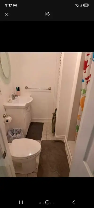 One bedroom basement for rent is available now. It has a separate side entrance. Large size of livin...