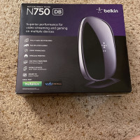 Brand NEW Sealed Belkin N750 DB Wireless Dual Band N+ Router