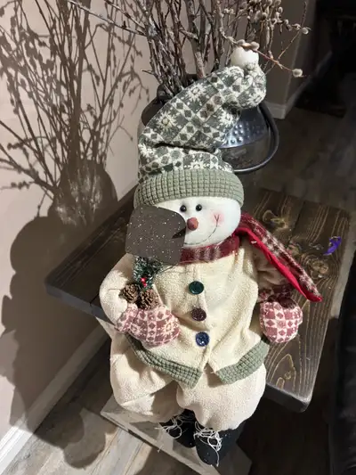 stuffed snowman, View more