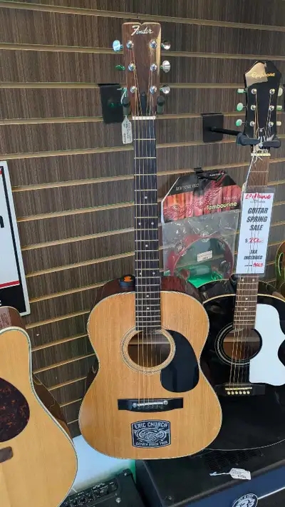Fender acoustic F-15 with pickup , View more