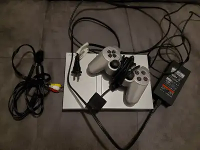 Don't really play it anymore. Make me an offer. Could use the cash. Comes with sony remote. Condole...
