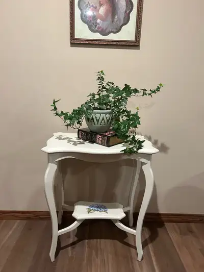 Vintage Wooden Accent Table, View more