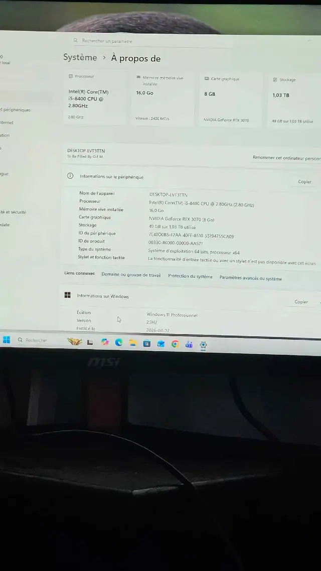 set up gaming mid end pc in Desktop Computers in West Island - Image 9