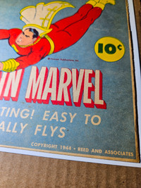 1944 Vintage Flying Captian Marvel Toy