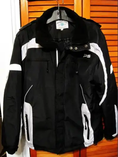 40$ - Manteau d'Hiver President Stone Pour Hommes ou Femmes Taille G Avec Capuchon / Mens or Women's...