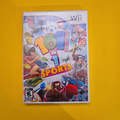 I'm selling this brand new factory sealed Wii game of 101 in 1 Sports Party Megamix. Pickup near Why...