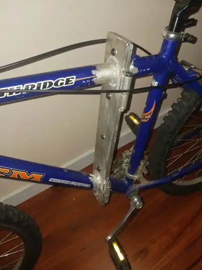 Folding mountain bike - aluminum frame, View more