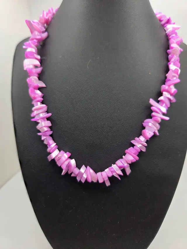 Purple Shell Necklace63008306595073122