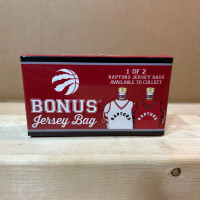 Crown Royal Toronto Raptors Bonus Jersey Bag Collectible Item