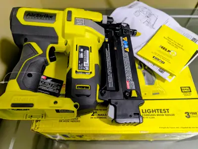 RYOBI P321 Cordless Brad Nailer, View more