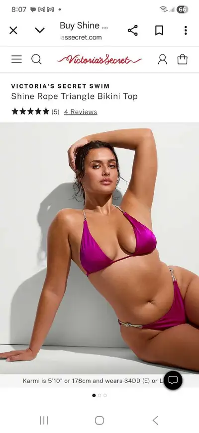 Victoria's Secret rope rhinestone bikini - new - berrylicious, View more