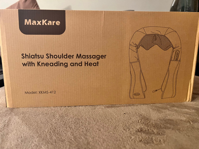 Shiatsu Shoulder Massager with Kneading and Heat in Health & Special Needs in City of Toronto