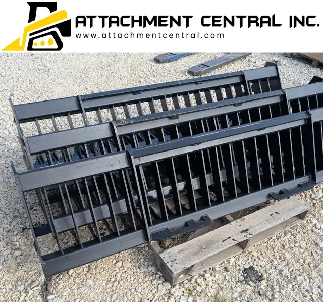 Suihe 66" 72" 78" 84" Skeleton Rock Bucket Skid Steer Attachment in Other in Regina - Image 7