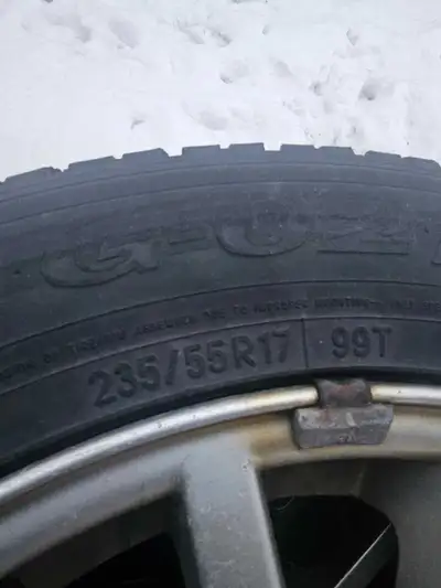 4 Winter Tires With Rims for BMW Winter Tires Almost New