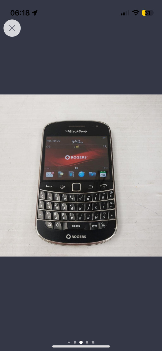 Rogers Blackberry Bold 9900 CHEAP in Cell Phones in Calgary