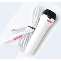 Konami-branded Karaoke Revolution Microphone White (Wii, PS3, XB