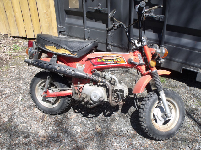 Honda trail bike CT70 in Dirt Bikes & Motocross in Muskoka - Image 2