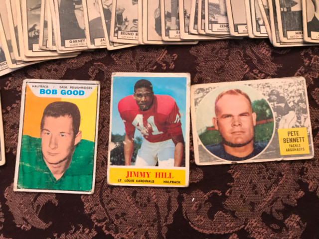 Old CFL football cards 1962 39 cards $60 OBO in Arts & Collectibles in City of Toronto - Image 2