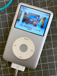 Apple iPod 6th Gen MB029CH 80GB 1.8" Silver brass alloy colour