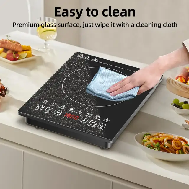 Portable induction Cooktop, 1800W, 9 Power Levels in Stoves, Ovens & Ranges in Longueuil / South Shore - Image 11