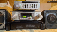 vintage old school Kenwood car stereo