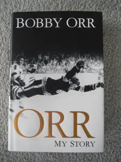 Mint Condition Bobby Orr's Hardcover Book "My Story" For Sale !, View more