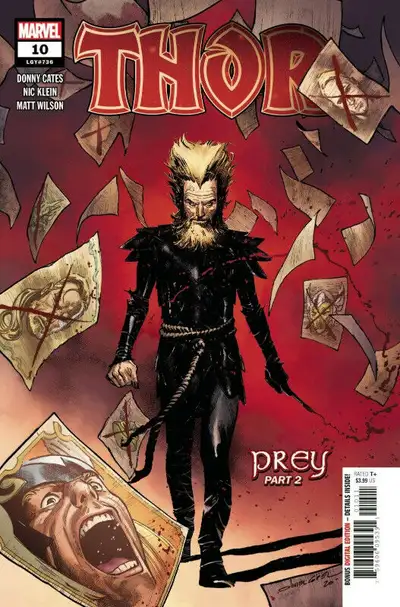 THOR #10 OLIVER COIPEL COVER DONNY CATES MARVEL COMICS 2020 DONALD BLAKE 02 VF/NM. Hello buyer, If y...