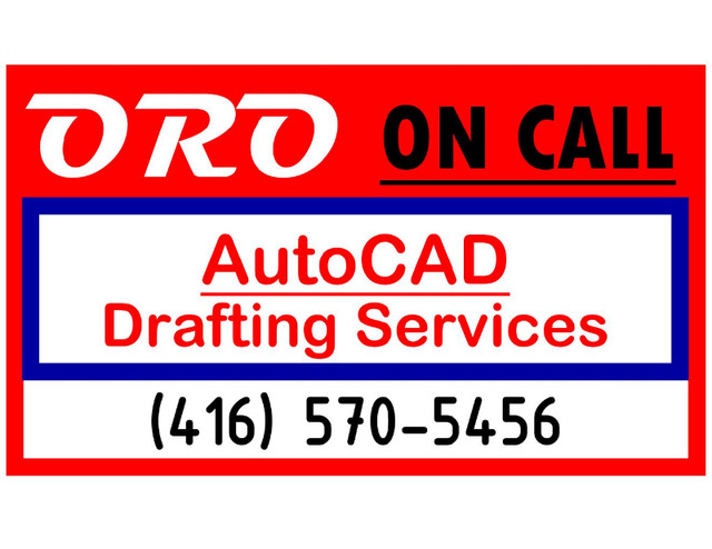 ON-CALL AutoCAD Professional AutoCAD Drafting Services in Other in Mississauga / Peel Region