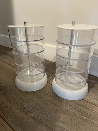5 Tier Rotating Jewelry Storage Box, NEW, View more