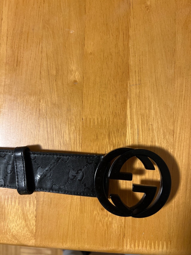 Gucci belt black authentic Men's City of Toronto Kijiji
