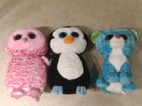 Large Beanie Boos – Set of 3 – Children’s Toys