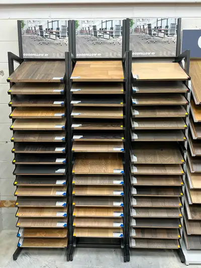 GOODFELLOW FLOORING - VINYL - ENGINEERED WOOD - LAMINATE SALE PRICES AND STOCK SUBJECT TO ORDER AMOU...