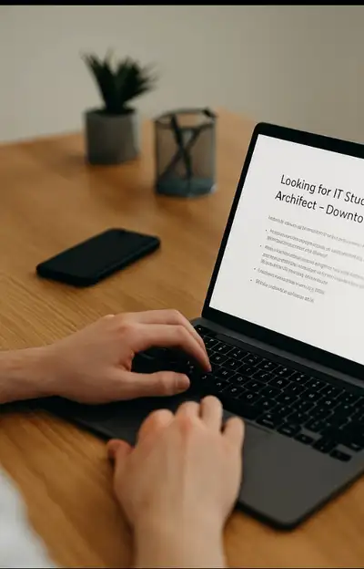 Now Hiring: IT Student & Architect, View more