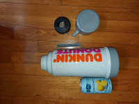 Vintage Large Dunkin Donuts thermos!