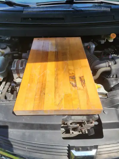 Hardwood Slabs 2" Thick x 23 7/8" Long x14 5/16" Width, View more