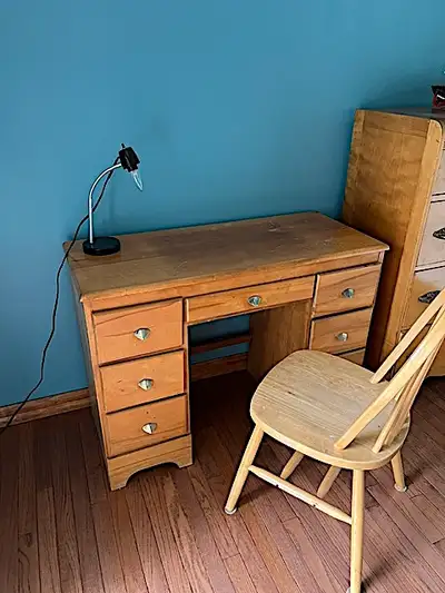 Desk and Chair Set - Wood, View more