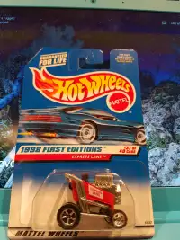 Hot wheels Express Lane red Shopping Cart 1998 release