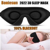 100% Blackout Sleep Mask for Women Men, Soft & Comfortable Sleep