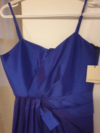 Calvin klein blue dress cd1e1vy5