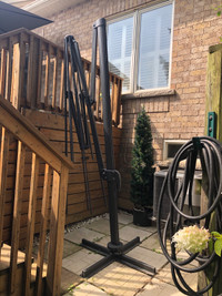 10 Ft Square Cantilever Patio Umbrella Stand