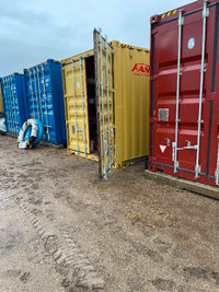Like new 40’ high cube storage containers
