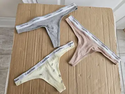 Calvin Klein Thong Panties underwear Women size Small, $5 each, View more